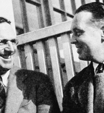 Fessenden S. Blanchard (left) and James K. Cogswell