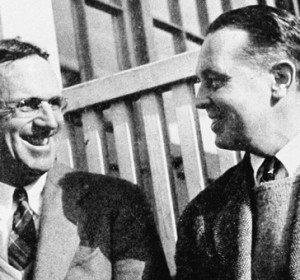 Fessenden S. Blanchard (left) and James K. Cogswell