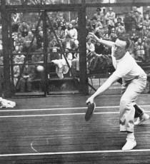 John R. Moses playing at Fox Meadow Tennis Club