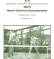 1973 Men's Nationals Program Brochure