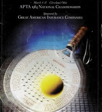 National Paddle Week and 1984 National Championships. Sponsored by Great American Insurance Companies, March 4-11, Cleveland, OH
