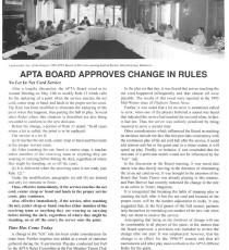 Platform Tennis News, Summer 1996