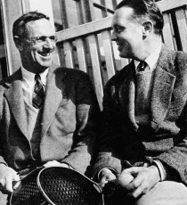 The Founders of the game. Fess Blanchard (left) and Jimmy Cogswell.