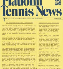 First edition of PTN, October 1979
