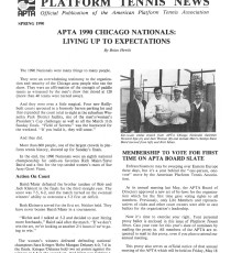 Platform Tennis News reports on the Nationals