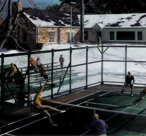 Sticker Painting commissioned by Coca-Cola Bottling Company of New York