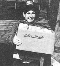 Joseph Quintillan recycling used balls