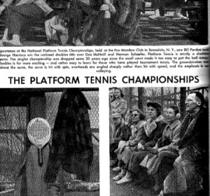 The Platform Tennis Championships