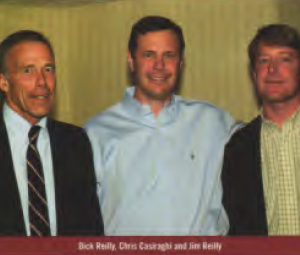 Dick Reilly, Chris Casiraghi and Jim Reilly