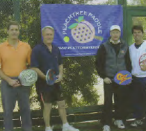 John and Nick Gill lost in the Peachtree finals to Atlanta's Peter Lauer and Jay Bailey