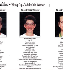 Viking Cup Adult-Child Winners: Hissey, Nunziata and Nowlan