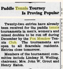 Scarsdale Inquirer November 24, 1933